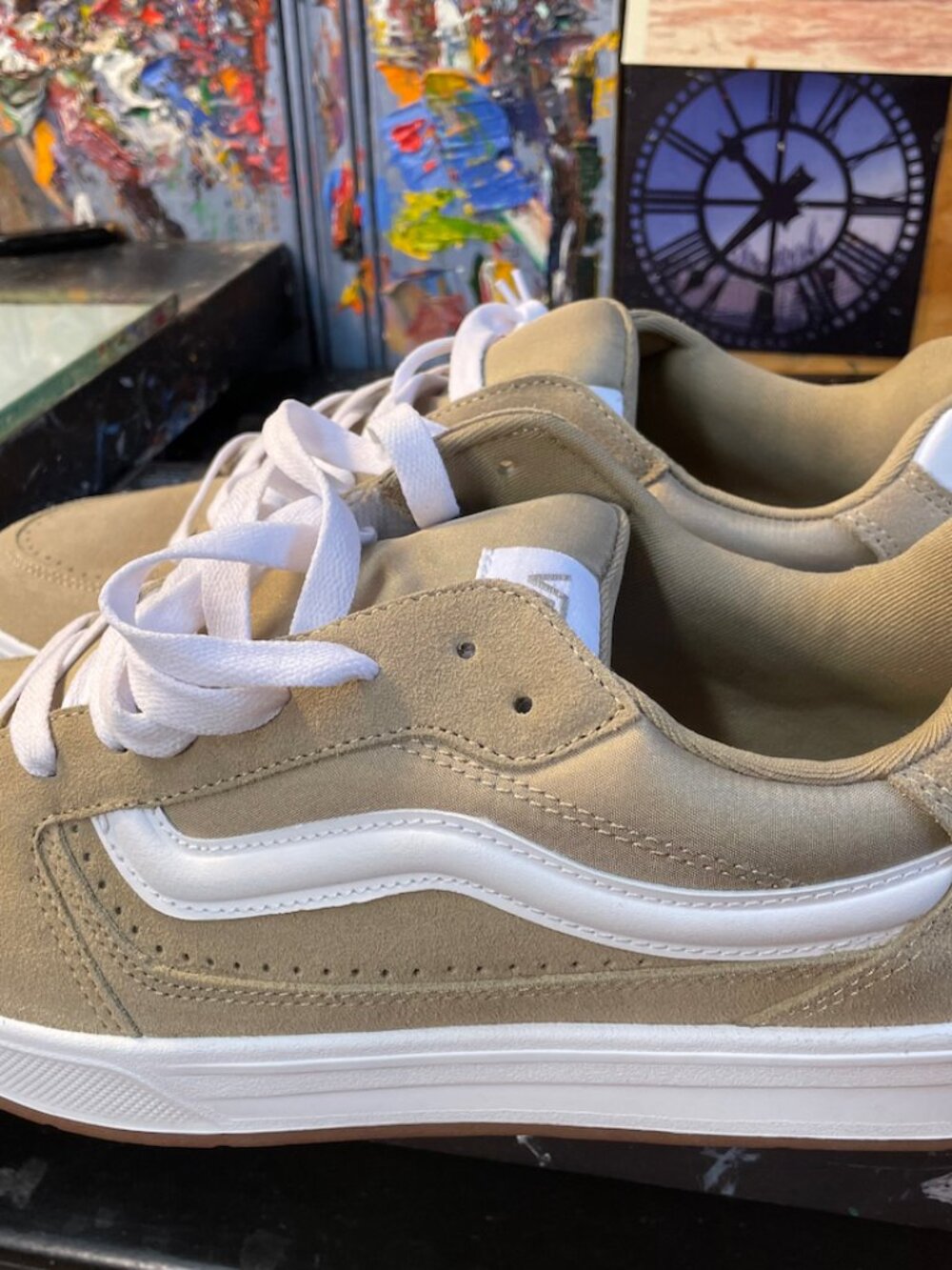 Vans Callum Suede Mesh Incense Size US 13 Men New VN000E7W4MG Rare Sneakers